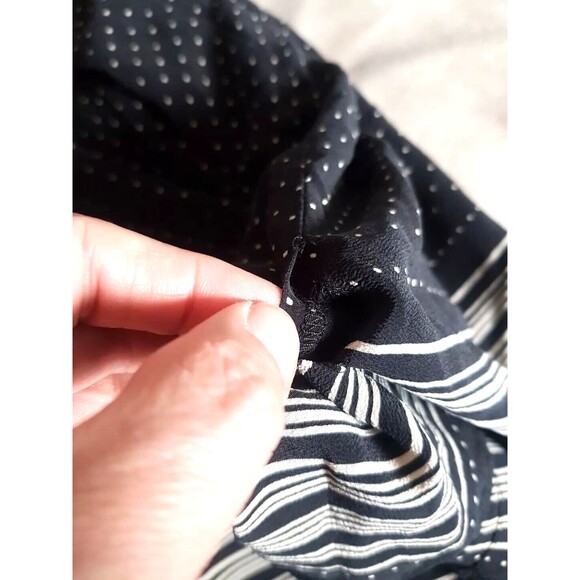 Loft Womens Skirt Size 8 Silk Pleated Business Wear Corporate Corpcore Office - Picture 6 of 9